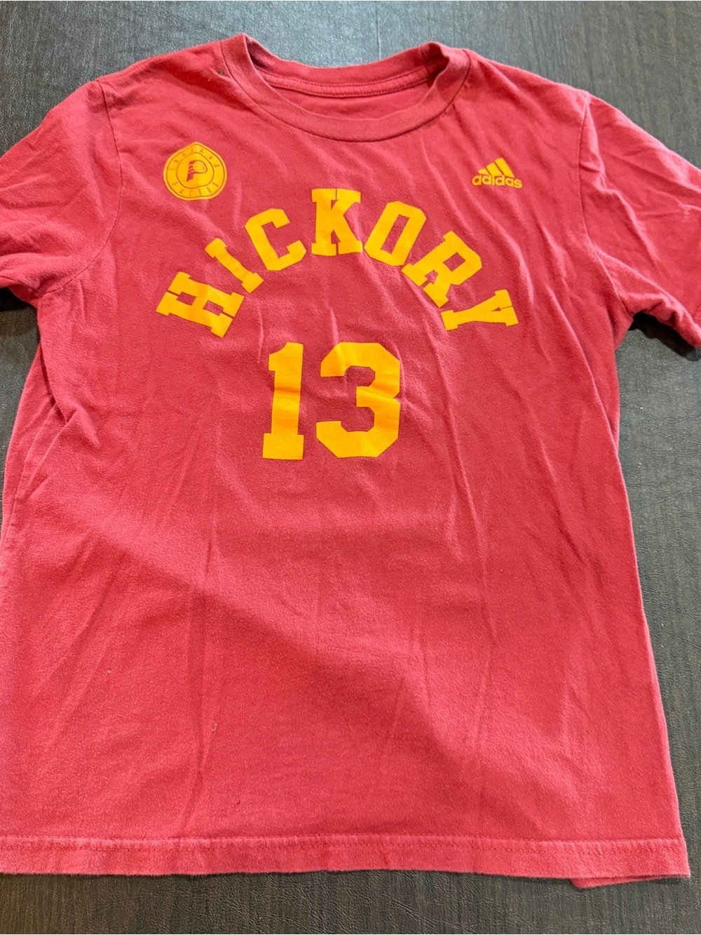 Adidas Indiana Pacers Hickory T-Shirt Kids Sz M (10-12)